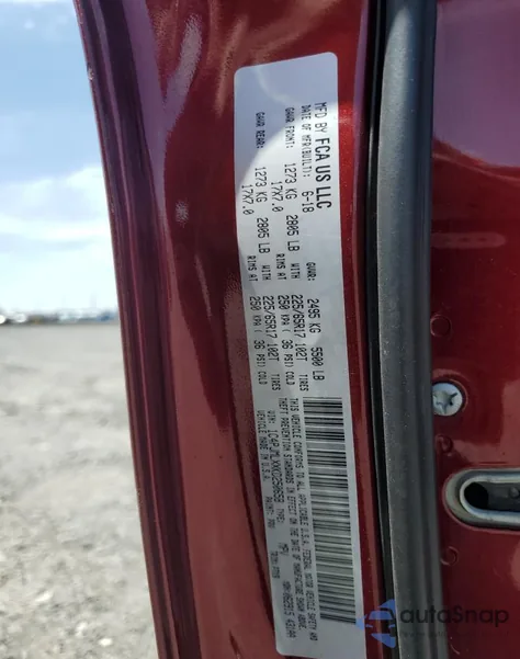 2019 Jeep Cherokee Latitude Plus из США, поврежденный, VIN 1C4PJMLXXKD250658